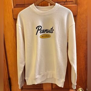 Peanuts Cream Colored Crewneck Sweater